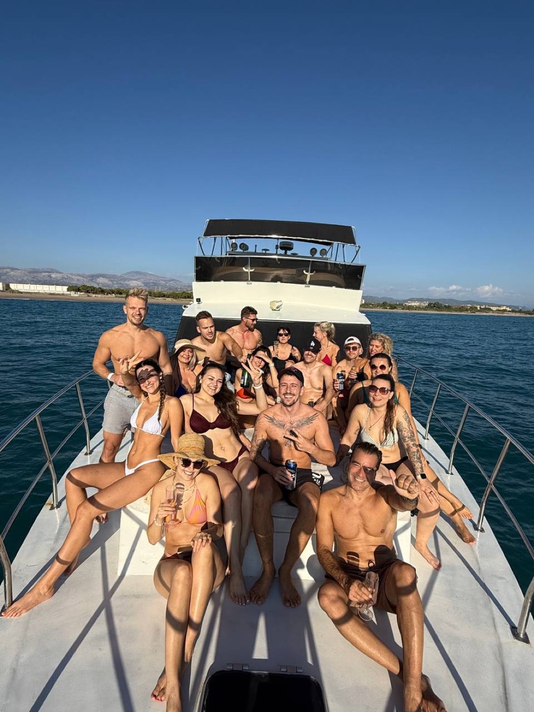 Team-Ausflug mit dem Boot